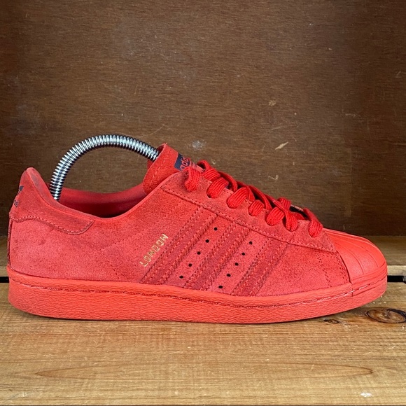 adidas superstar london red